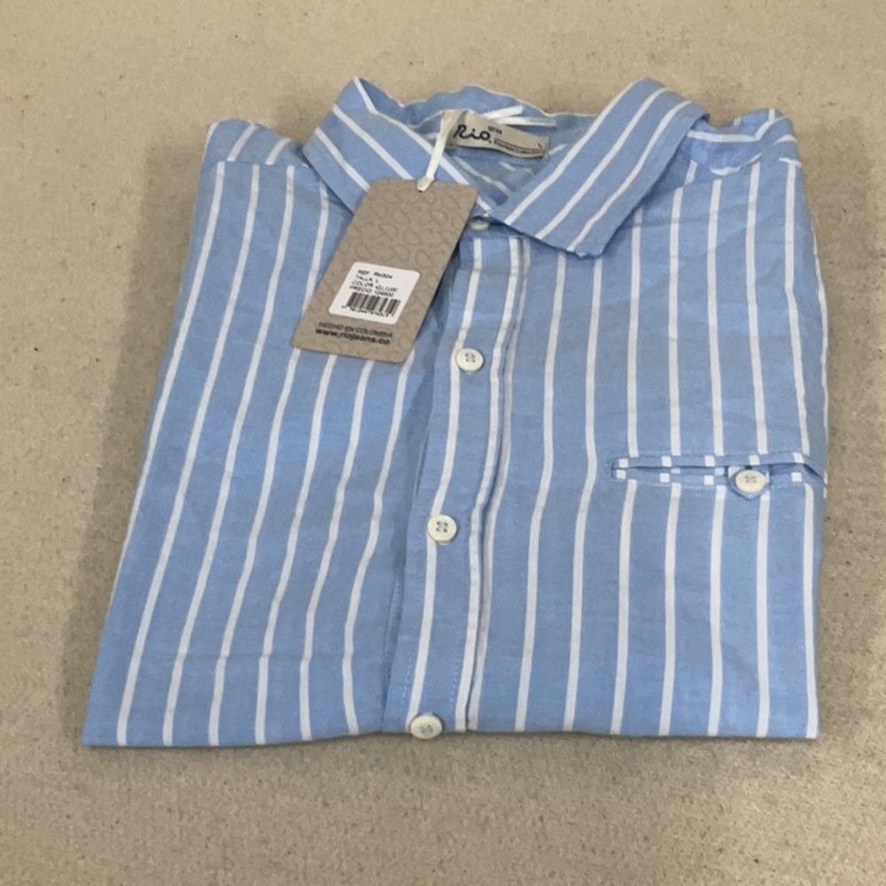 NWT men’s short sleeve button down polo shirt
